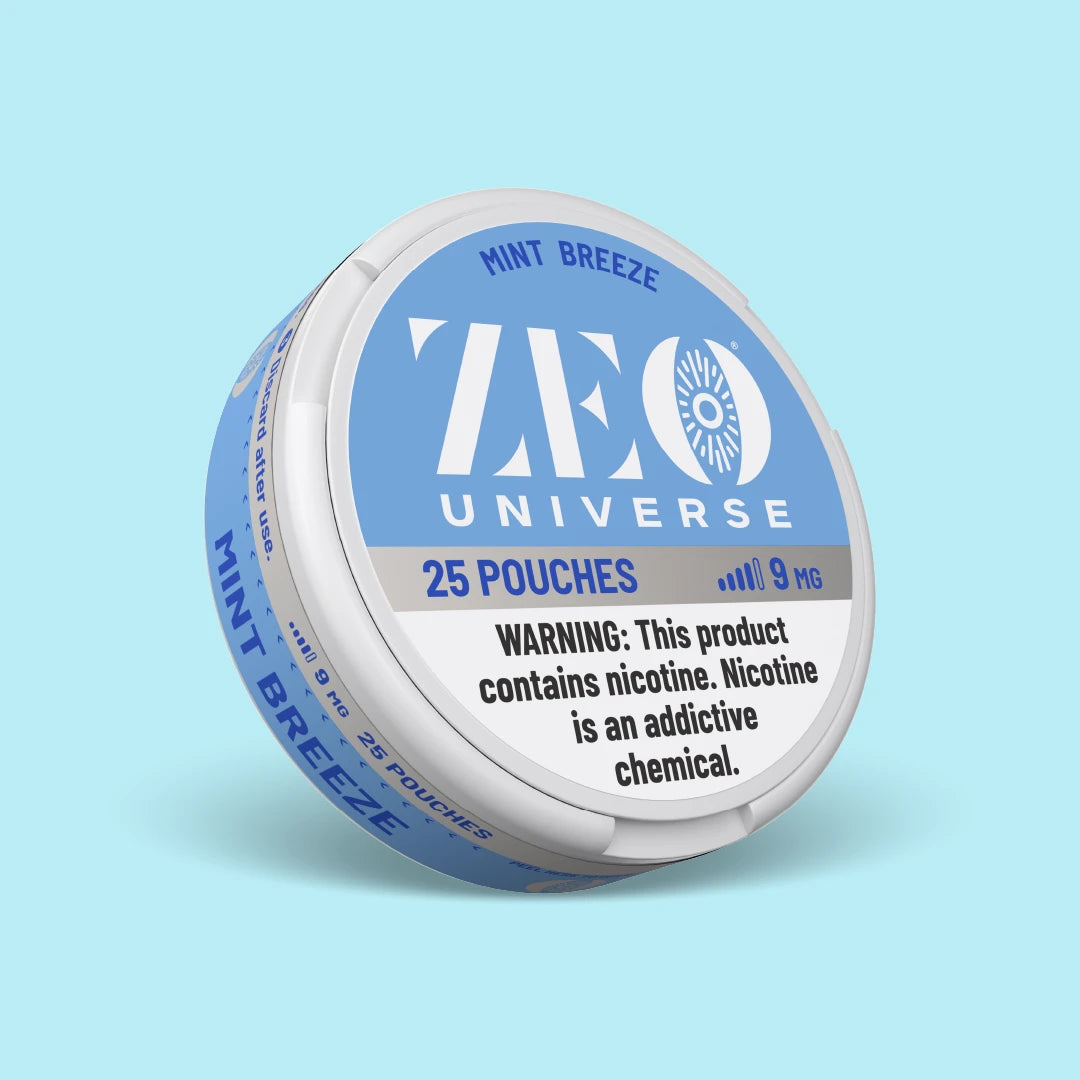 Mint Breeze Nicotine Pouches – ZEO Universe