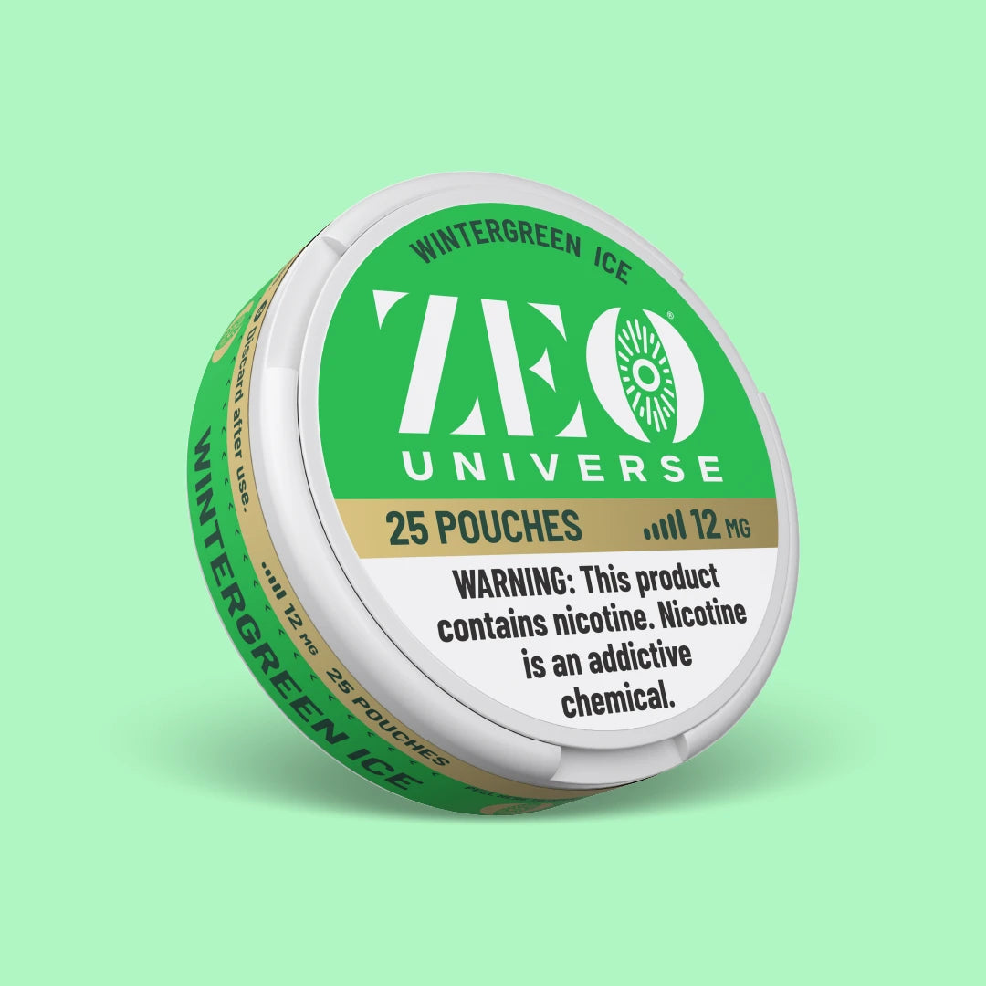 Wintergreen Ice Nicotine Pouches – ZEO Universe